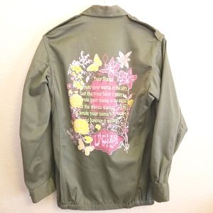 Army Jacket French Military Vintage Restyled